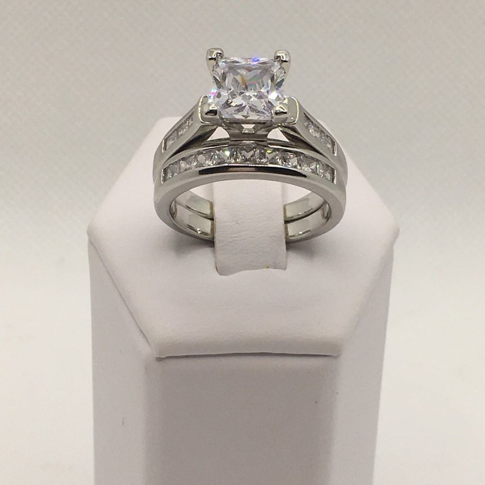 SILVER WEDDING RING - Picture 3 of 6